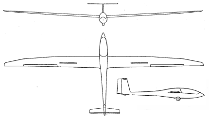 Discus b 3-view